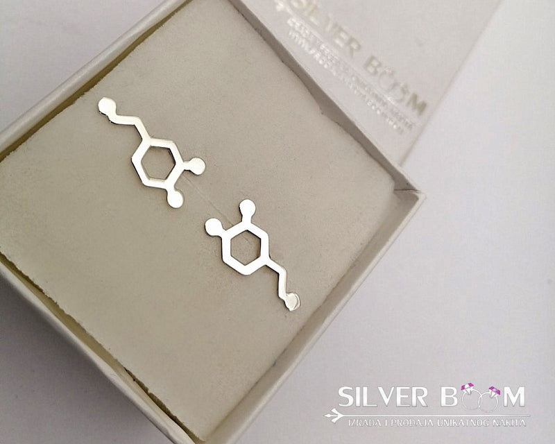 Srebrne Minđuše Serotonin